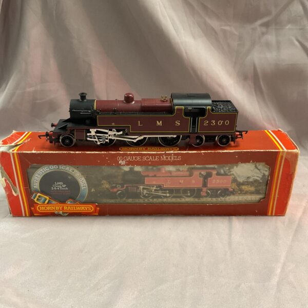 Vintage Hornby LMS Class 4P Tank Locomotive model railway train.