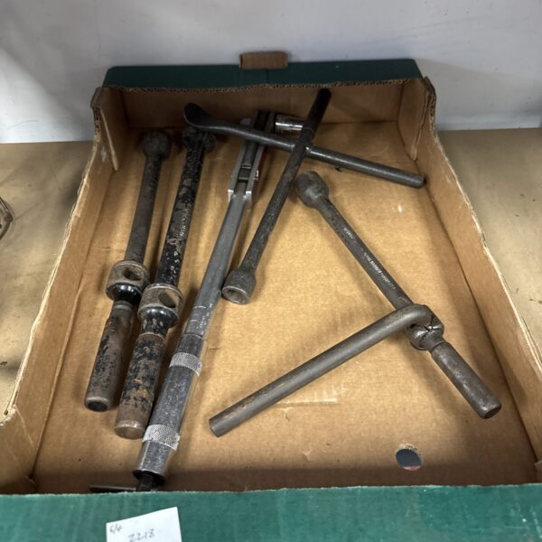 Used torque wrench from a garage clearance lot.