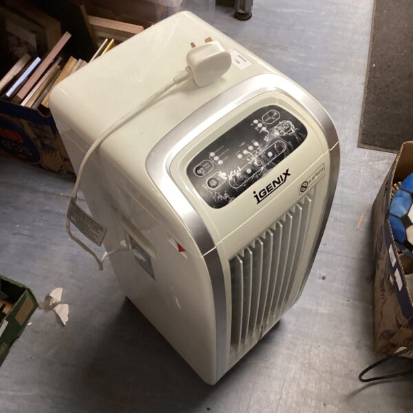 White iGenix cooler with control panel and air vents.