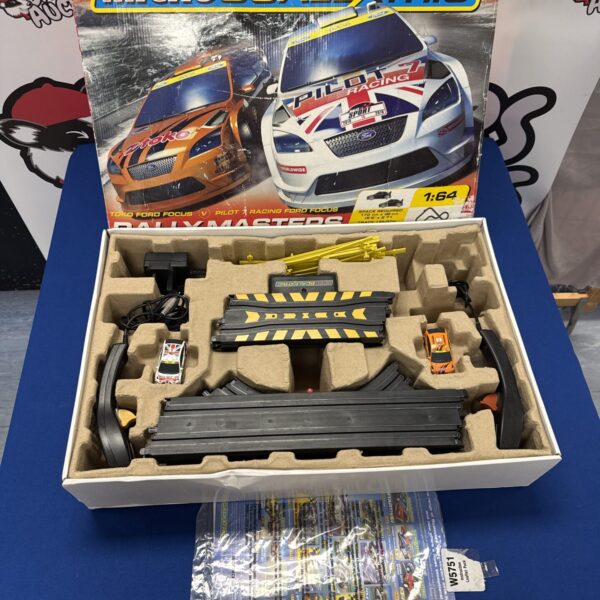 Microscalextric Rally Masters Ford Focus set in box