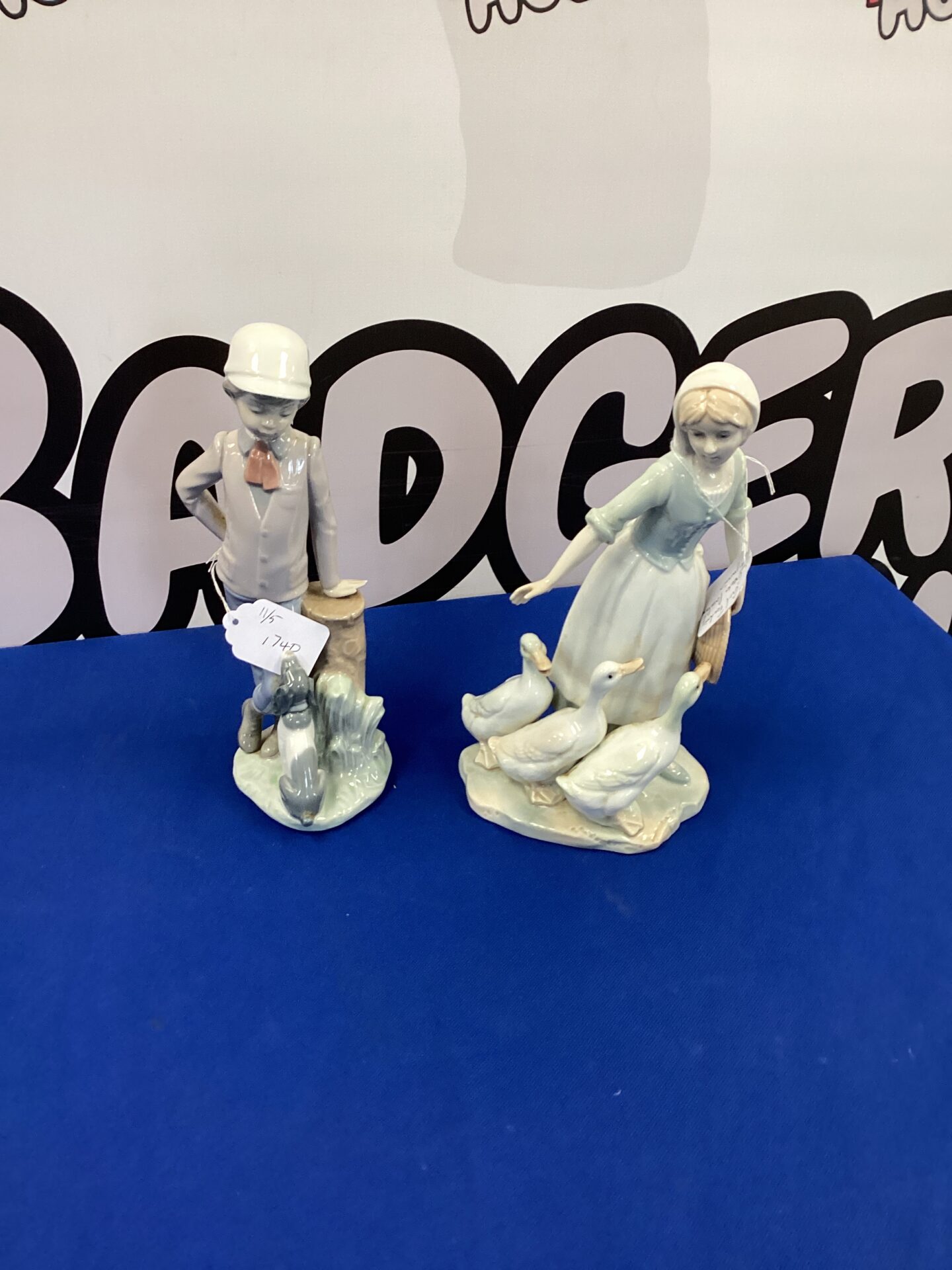 272 Two Nao Porcelain figurines