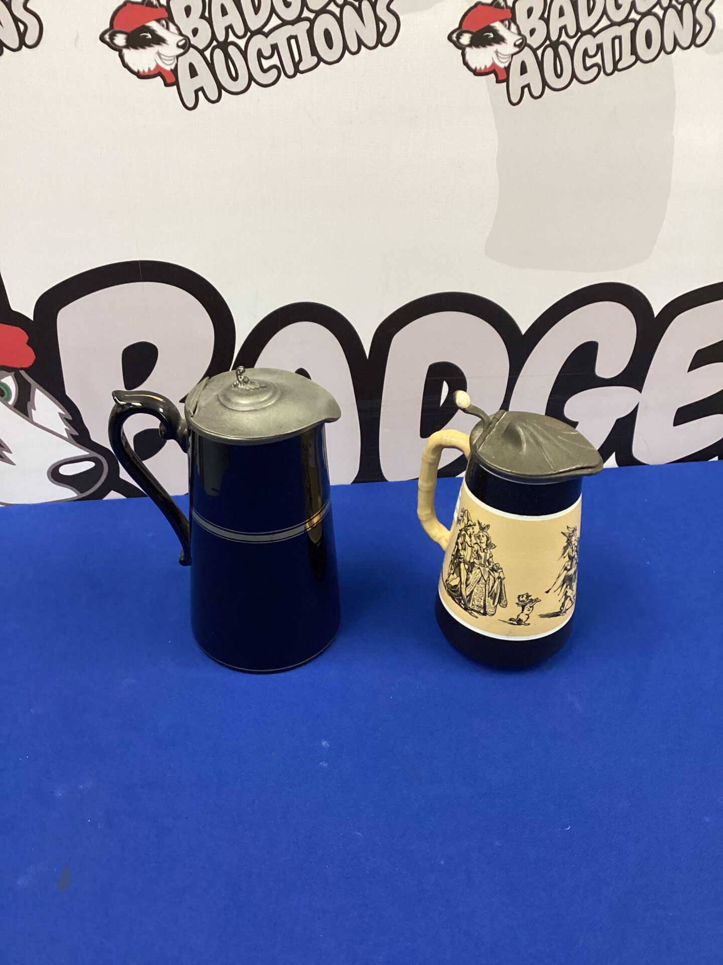 249 Two vintage milk jugs