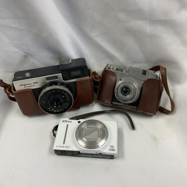 Vintage Fujica 35 film camera, a classic retro camera.