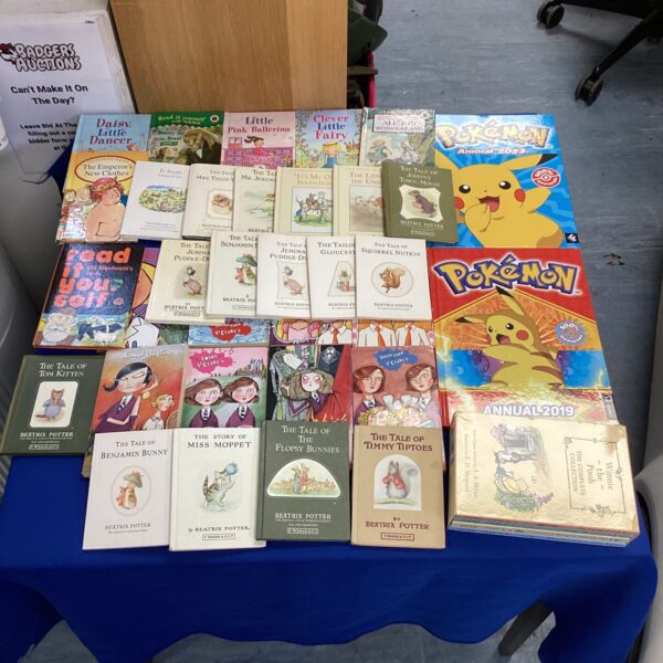 Vintage collection of Enid Blyton, Ladybird and Beatrix Potter books.