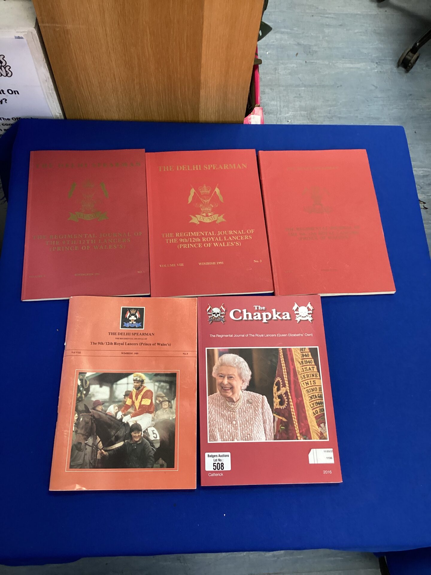 508 A selection of regimental journals of the royal lancers