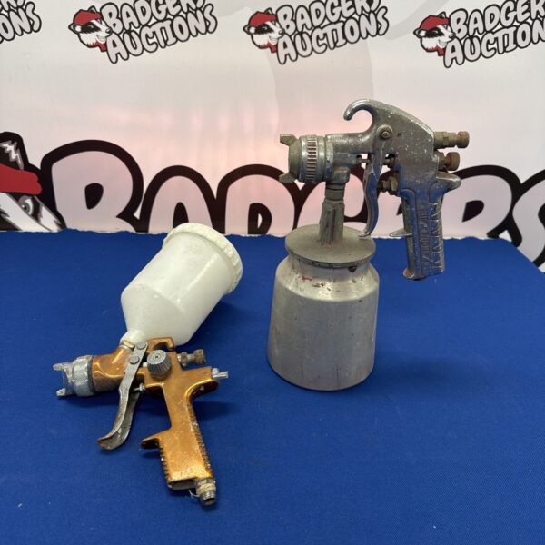 Vintage Align Air paint spray gun for automotive or industrial use.