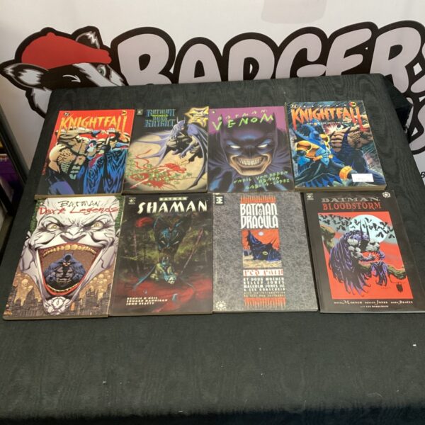 DC Comics Batman graphic novels collection for collectors.