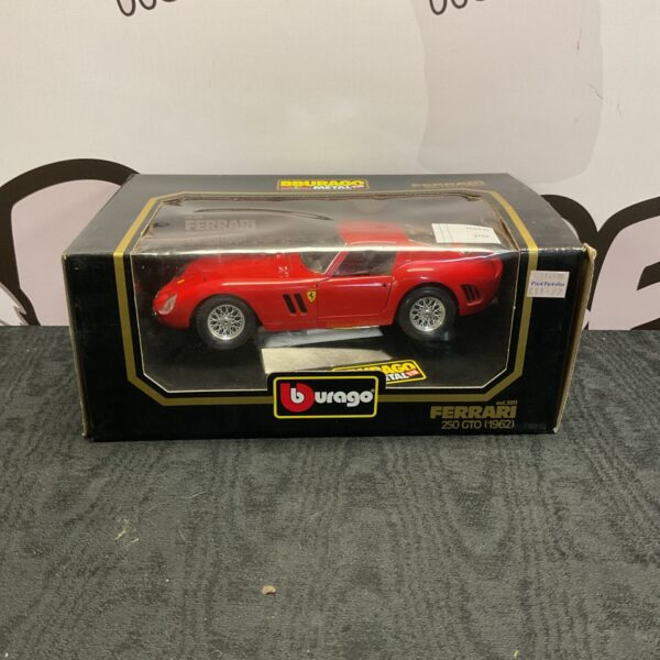 Boxed burago 1962 ferrari 250 GTO