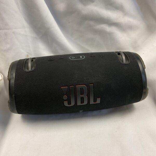 JBL Xtreme 3 Bluetooth speaker, portable wireless audio device.