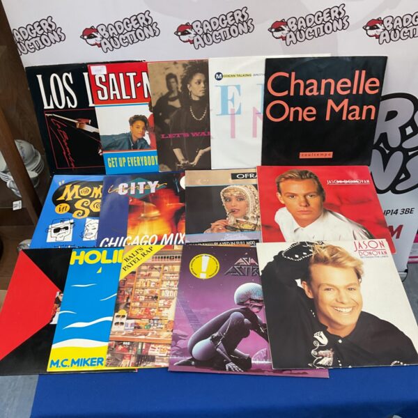 Selection of 12” vinyl records inc salt n pepper