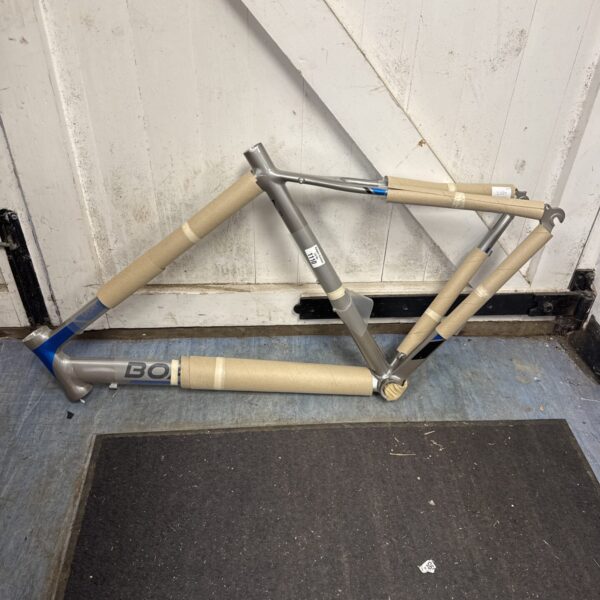 Full view of the Boardman X7 road bike frame in used condition.
