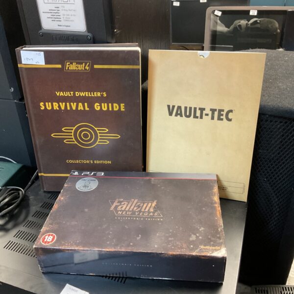 Fallout New Vegas Collectors Edition for PS3, a collectible video game.