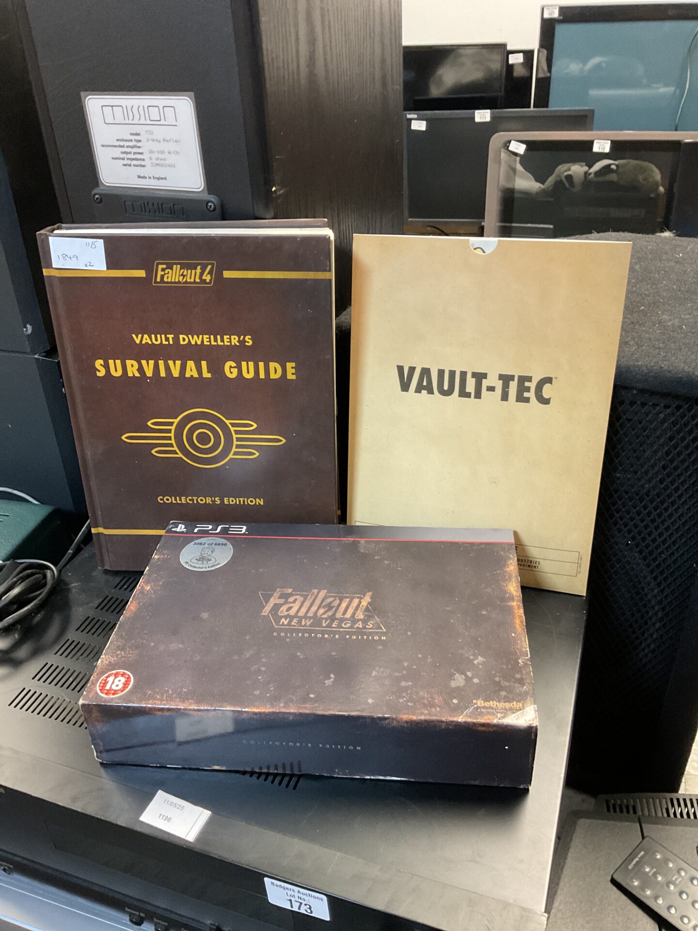 207 Fallout new vegas sony PlayStation 3 collectors edition