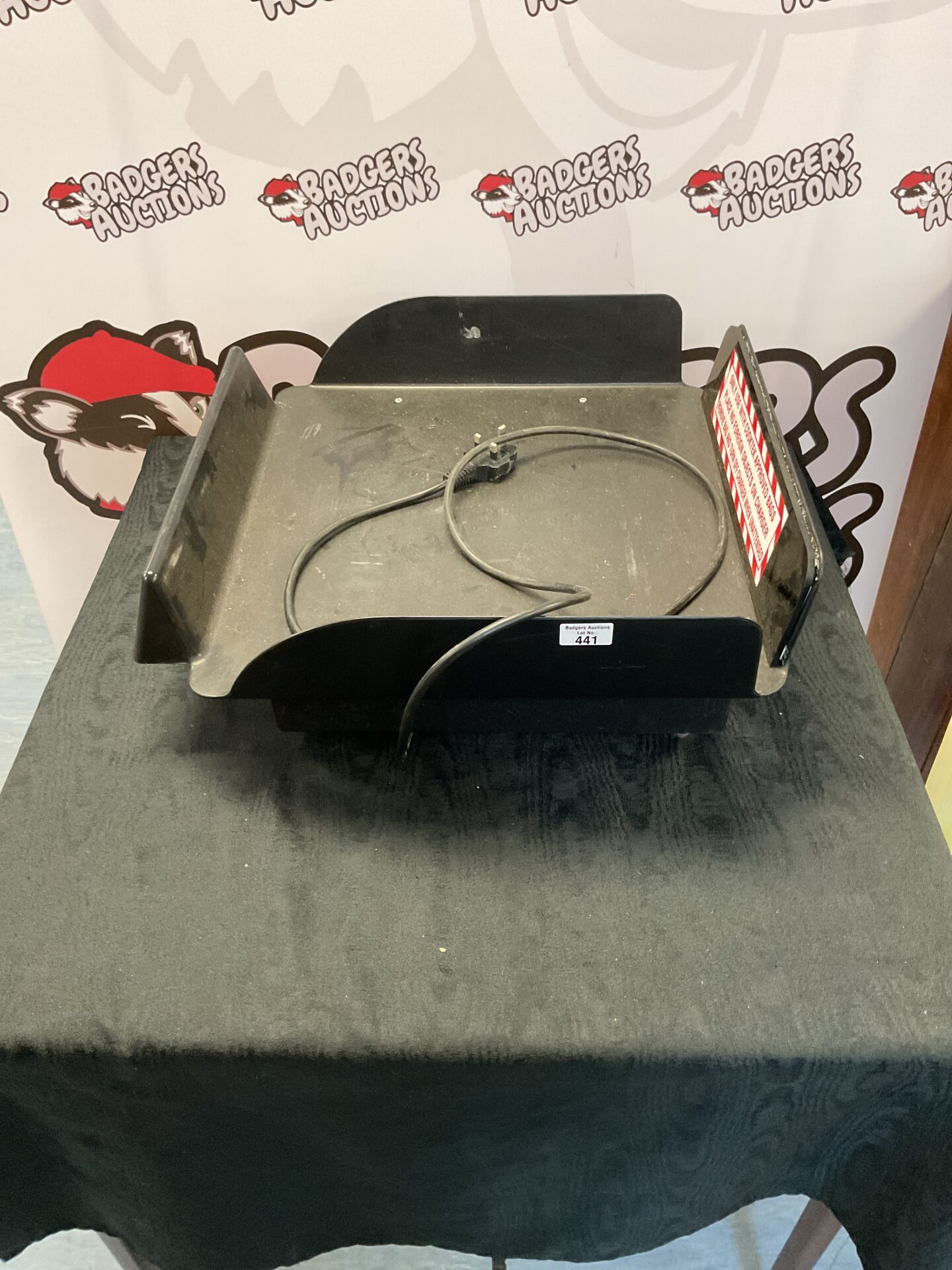 409 Cooktek flashpak hot plate
