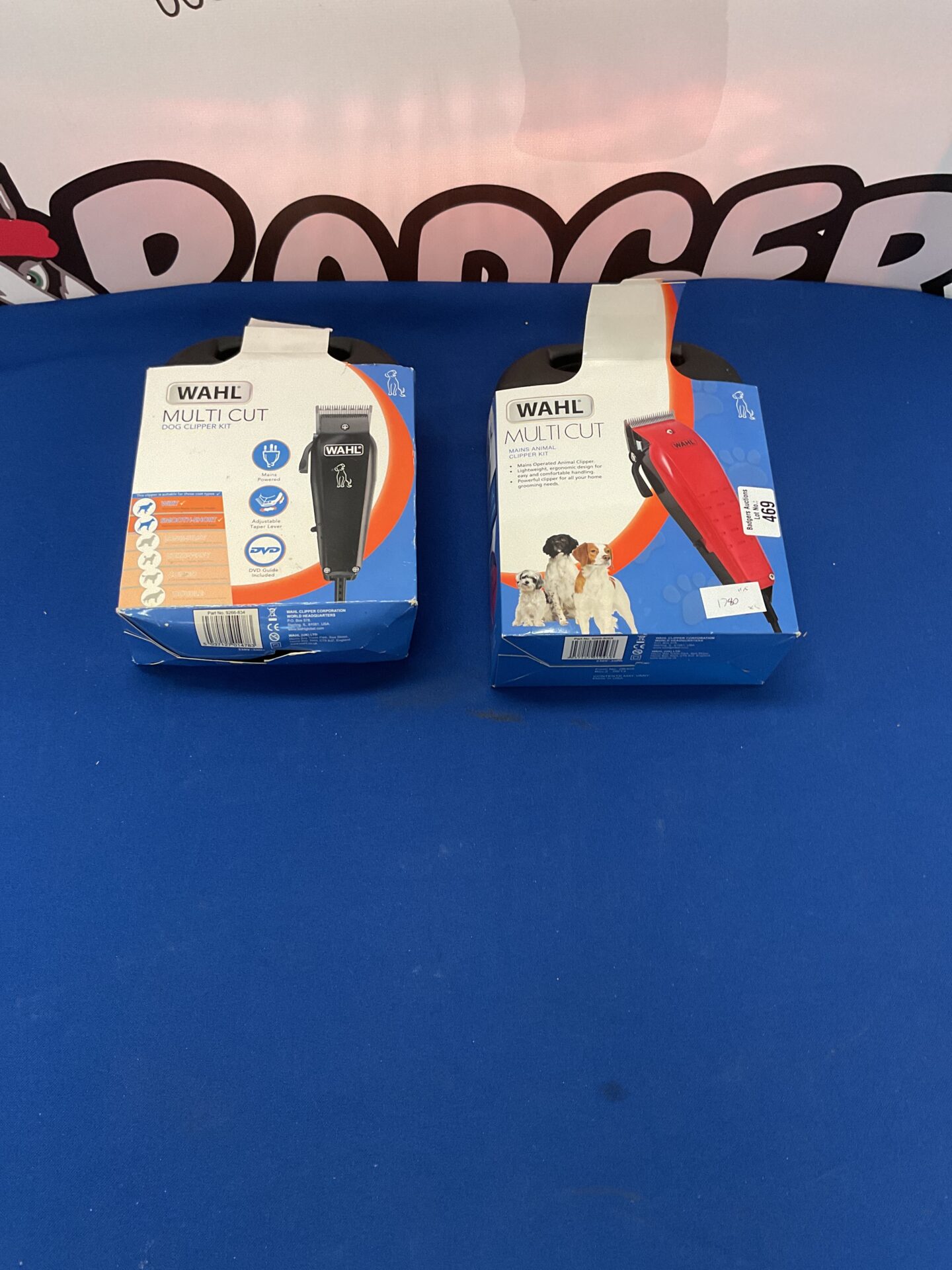 469 Two wahl pet multicut trimmer