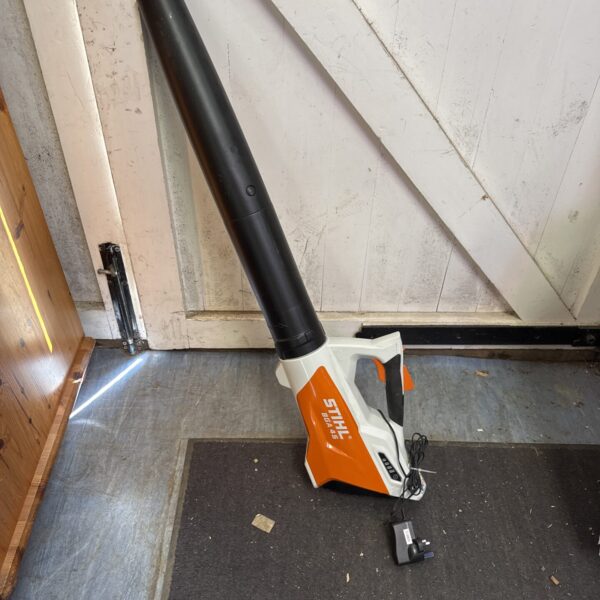 Stihl BGA 45 cordless leaf blower in used condition.