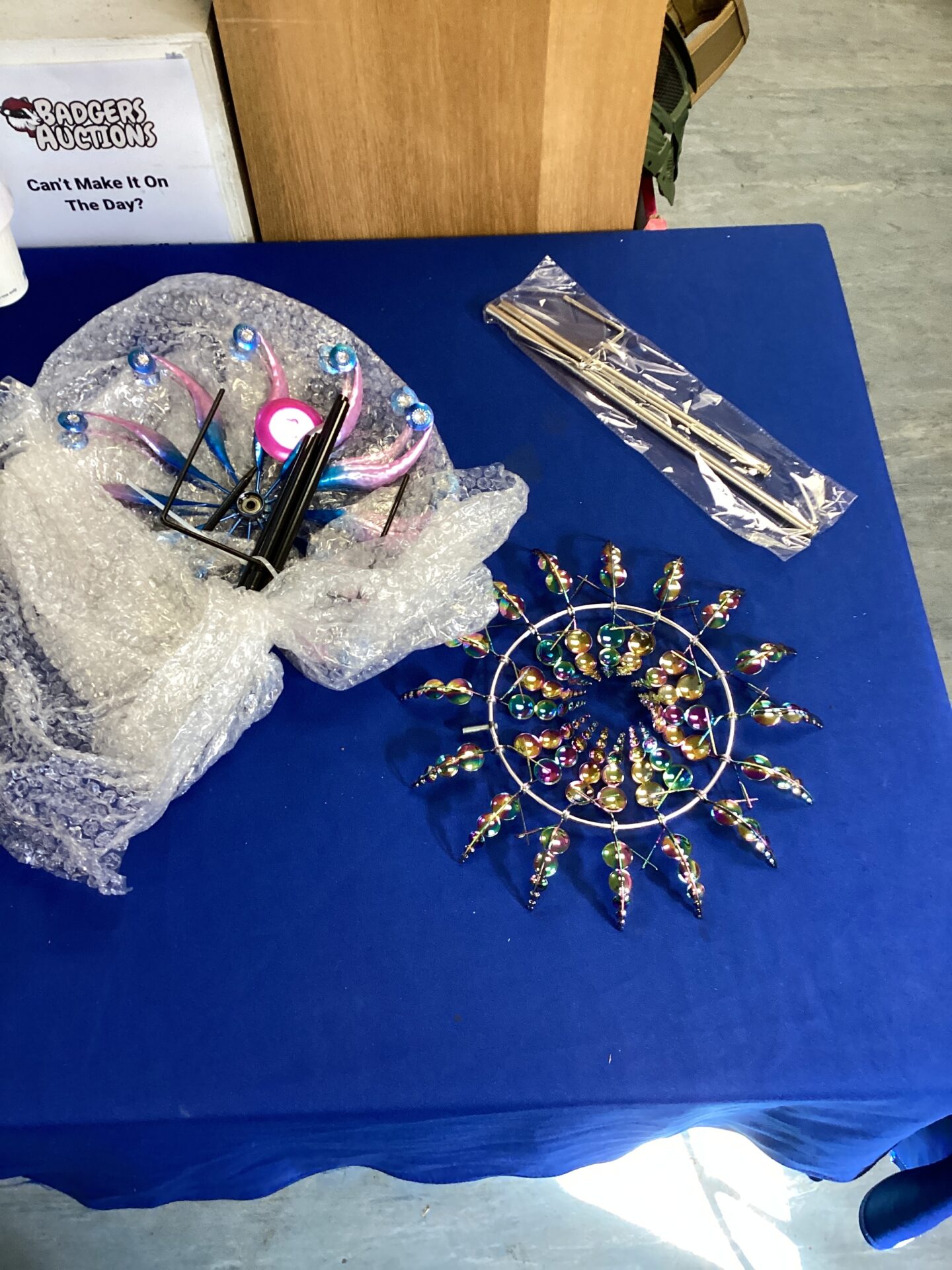 594 two new garden ornaments inc wind chime