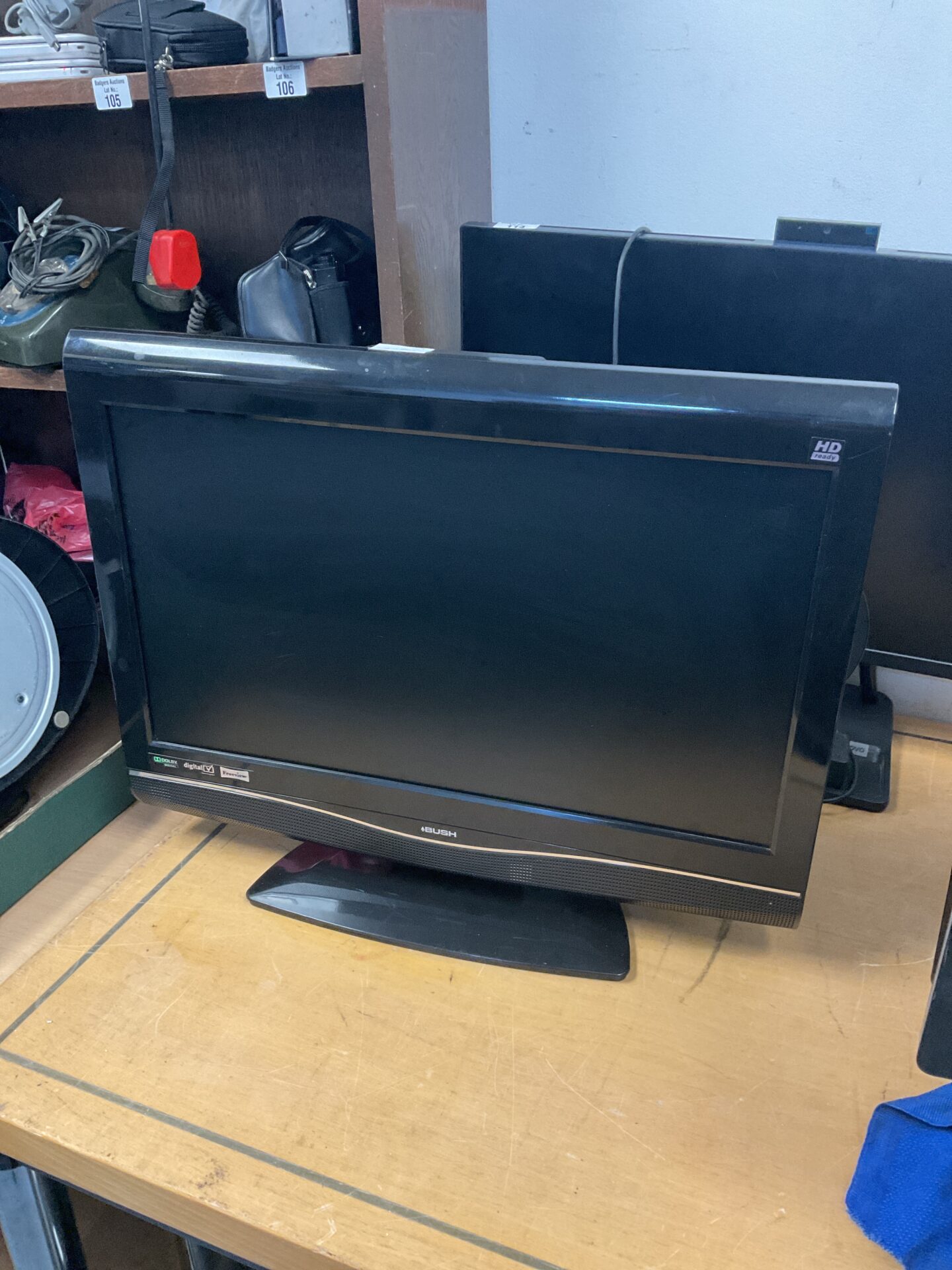 118 Bush 22” hd ready tv working no remote
