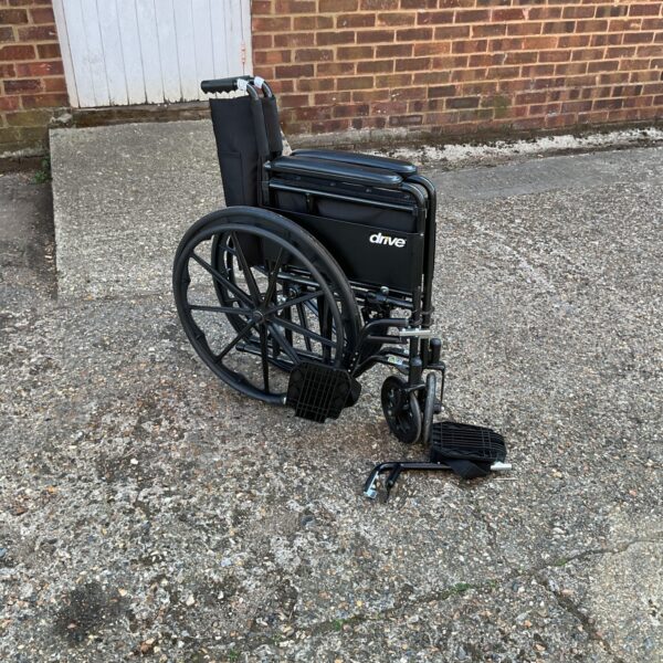 Used Drive wheelchair, a foldable mobility aid for easy transport.