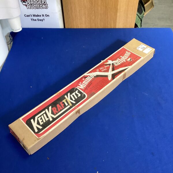 Vintage Keil Kraft Minimoa sailplane kit with box.