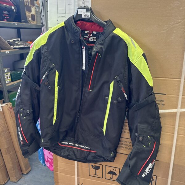 Oxford Toledo 1.0 motorcycle jacket size M, front view.