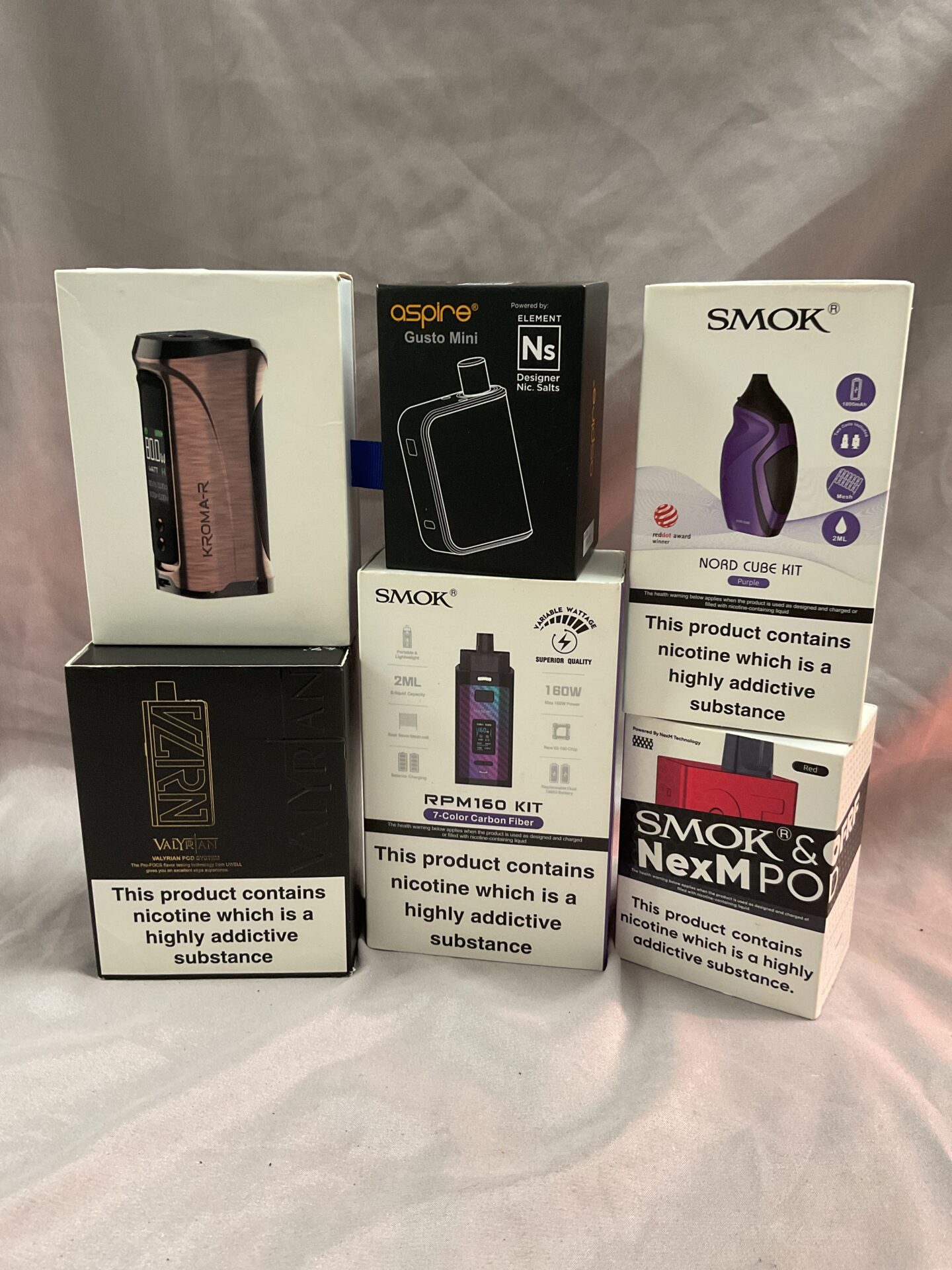 740 Six new vape mods