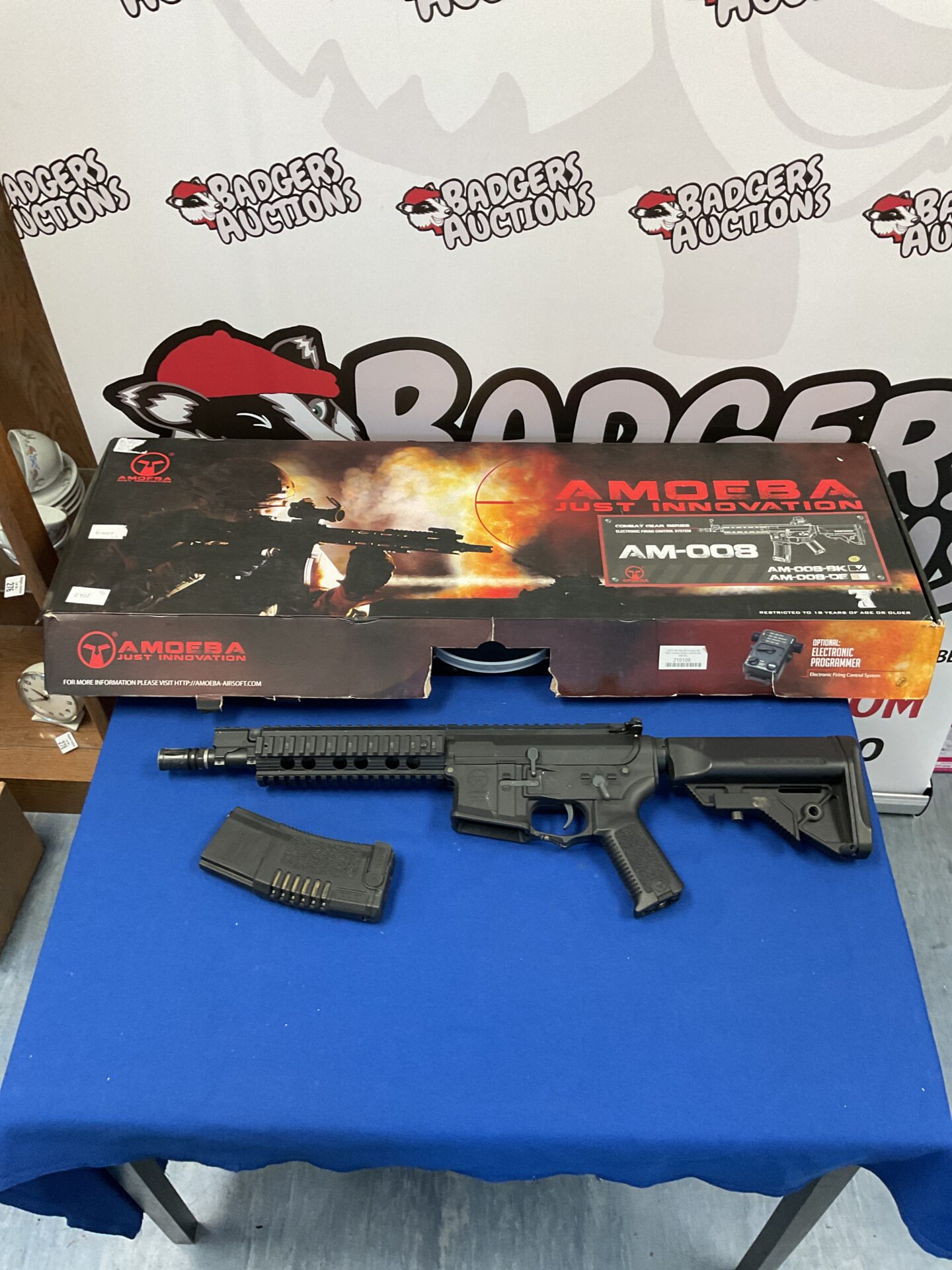 713 Amoeba am-008 electronic air soft rifle