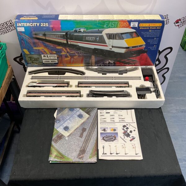 Vintage Hornby Intercity 225 train set in original box.