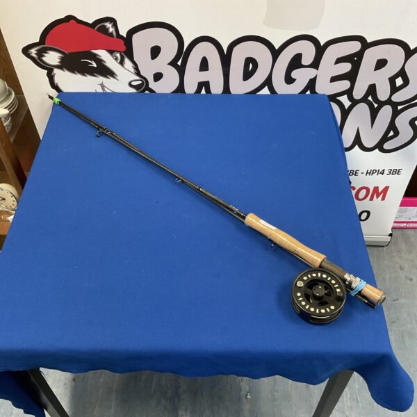 TF Gear fly fishing rod and reel set for freshwater angling.