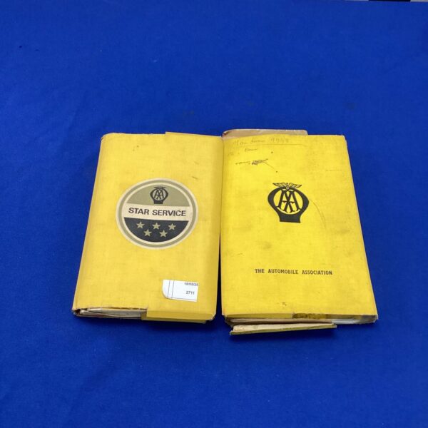 Vintage AA Star Service folder with star emblem.