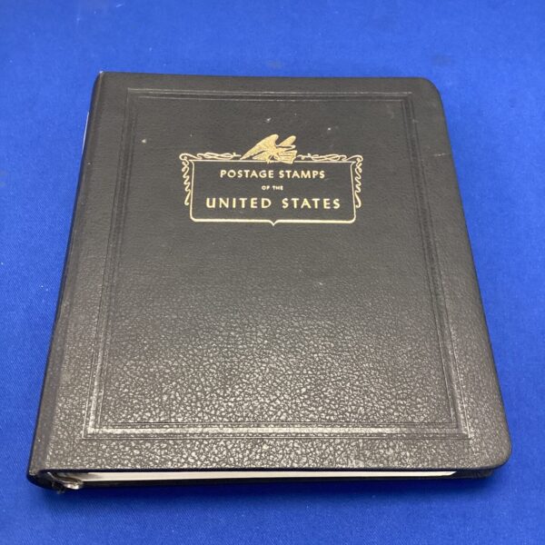 Vintage White Ace stamp album cover with gold lettering.