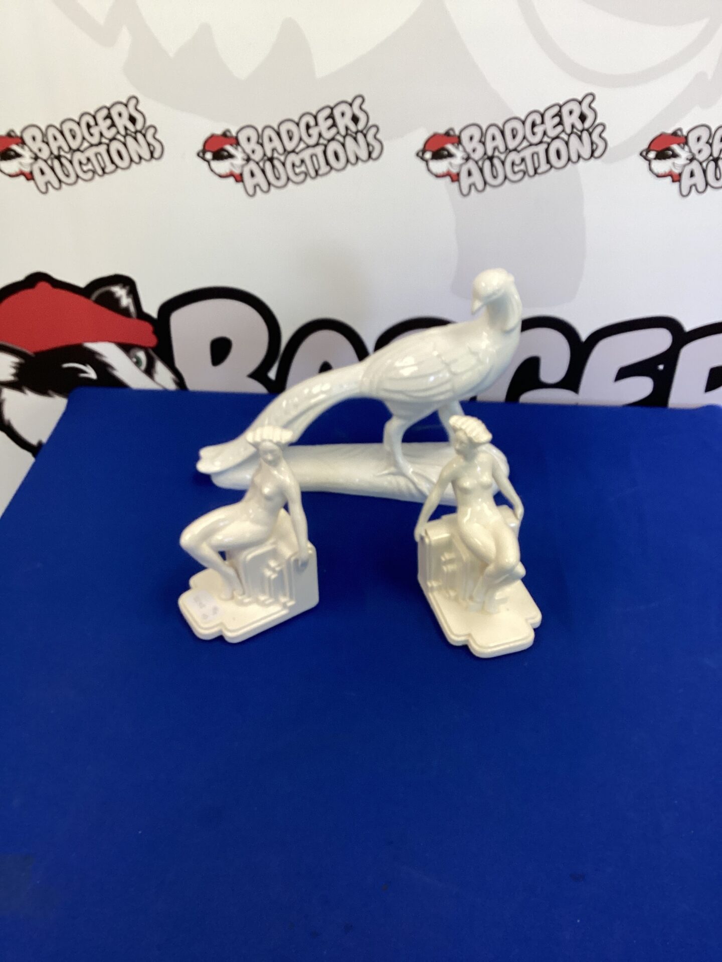 293 White Porcelain figurines from Portugal