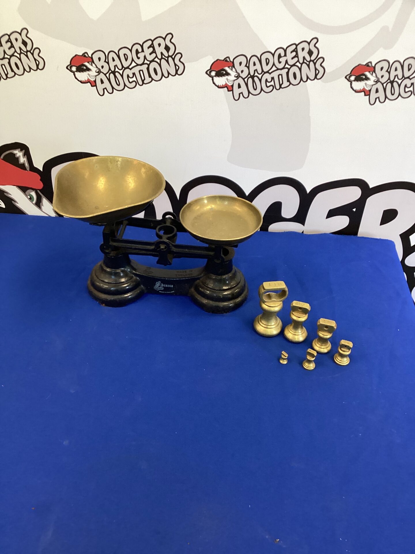 306 Librasco Balance Scales with Weights