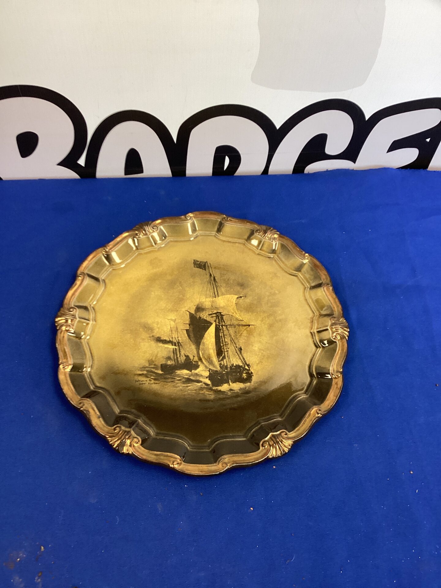 315 Royal Visits Ware famous artist plate