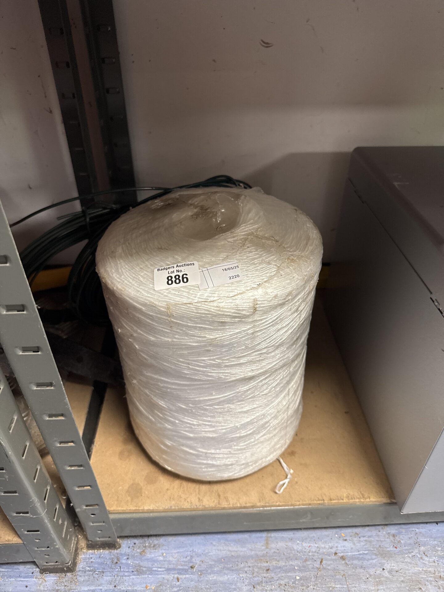 886 Large reel of nylon string