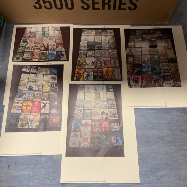 Large lot of DVDs including a Teachers DVD box set for home entertainment.