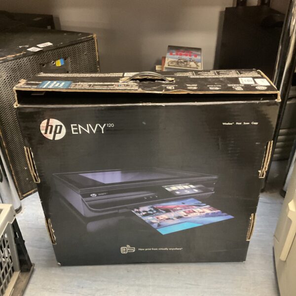 HP Envy 120 wireless printer, scanner, all-in-one unit.