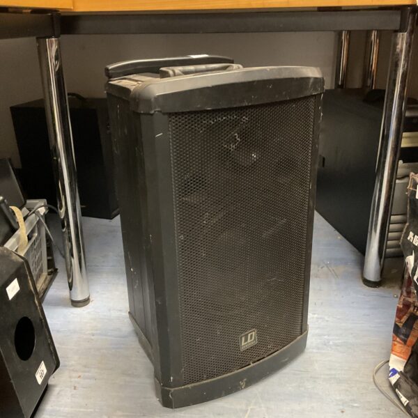 Black LD Systems Roadman 102T portable PA speaker with cassette player.