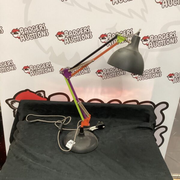 Vintage Anglepoise desk lamp requiring restoration, classic mid-century design.