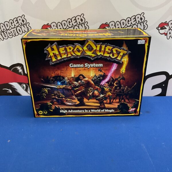 Sealed Avalon Hill HeroQuest Game System from 1989, a classic fantasy board game.