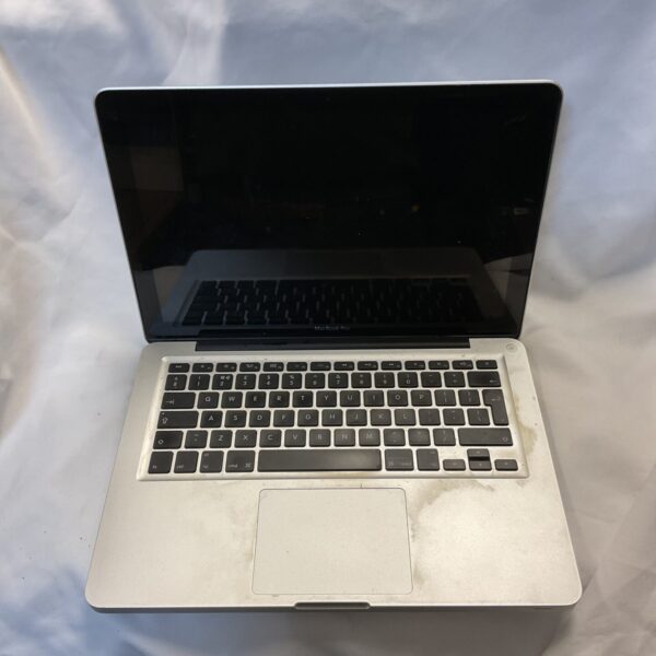 Used Apple Macbook Pro A1278 laptop in silver condition.