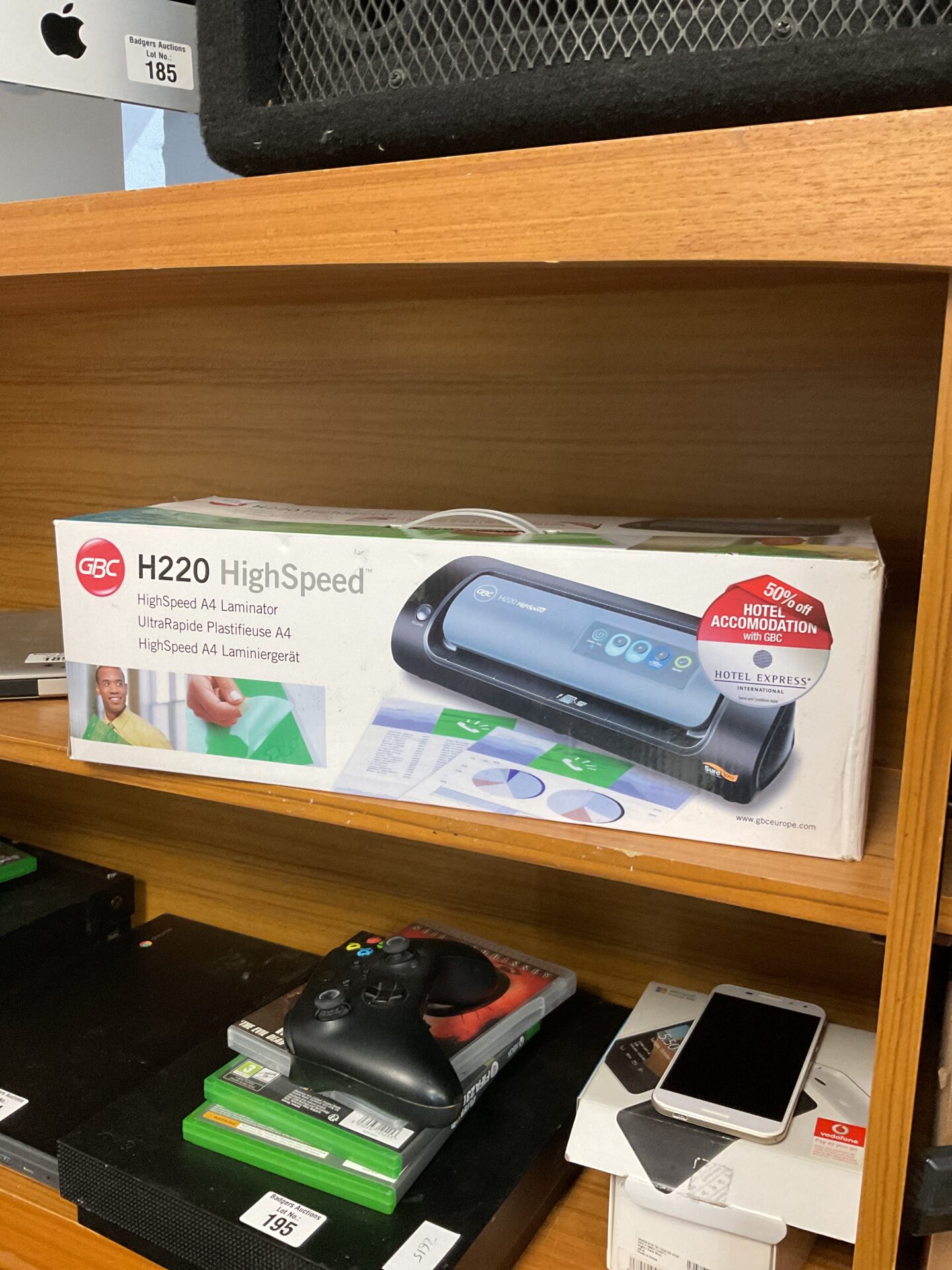 190 Gbc h220 high speed laminator