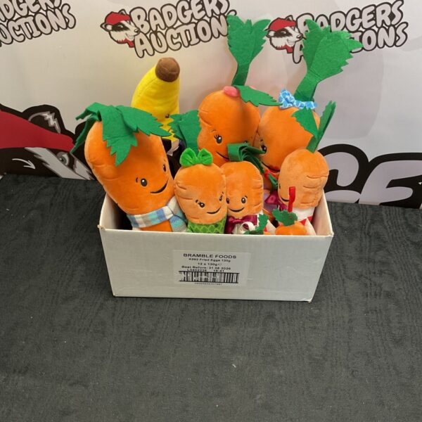 Aldi Kevin the Carrot soft toy collection for collectors.