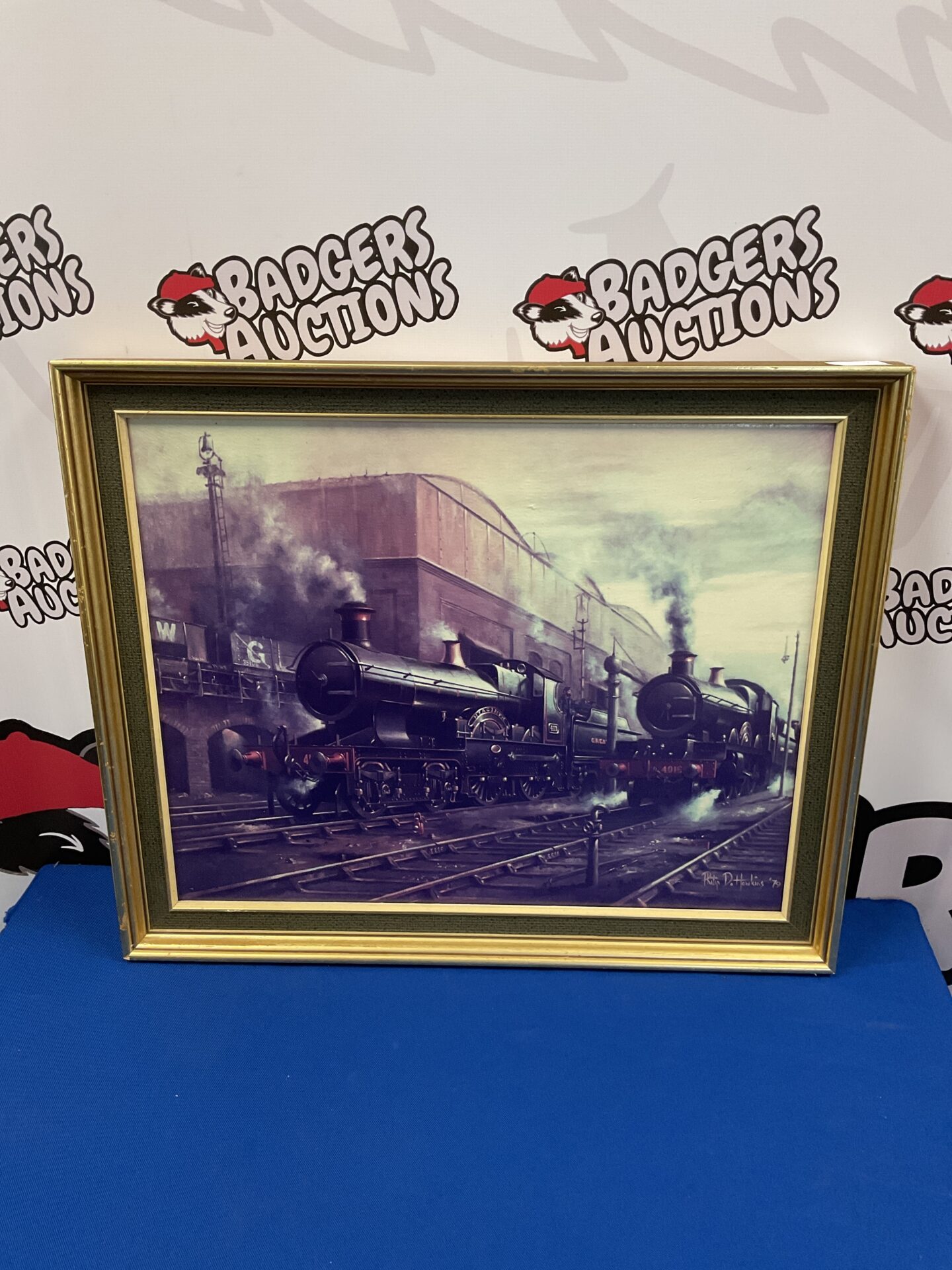 653 Philip d hawkins print of a steam train