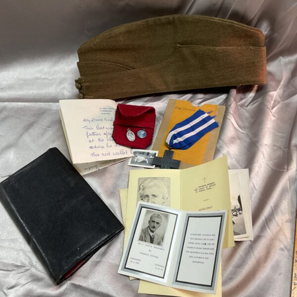 Collection of Italian POW letters and documents from WWII.