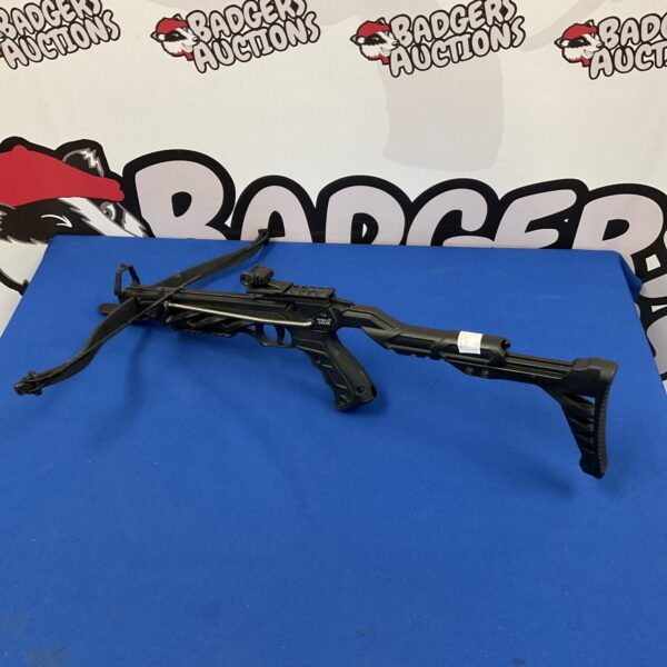 Anglo Arms crossbow, a compound bow for archery and hunting.