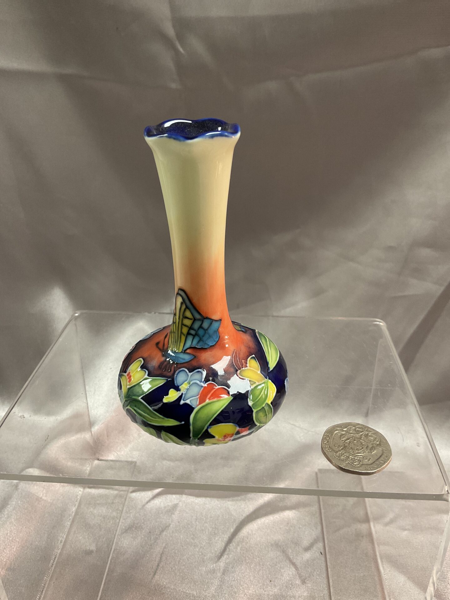 834 Old Tipton Ware 4” Vase