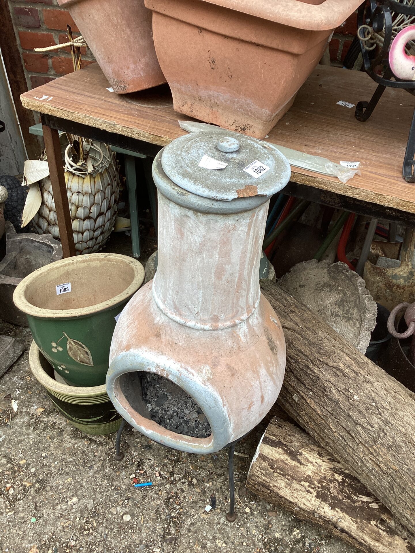 1082 Garden Chiminea
