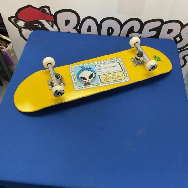 Vintage Blind skateboard with Tensor trucks, a complete 90s setup.