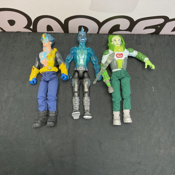 Group of vintage Action Man villains from the 1970s.